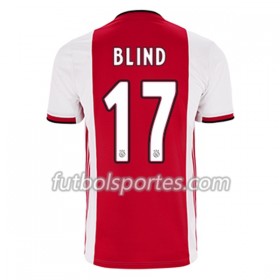 Camisetas AFC Ajax Daley Blind 17 Primera Equipacion 2019/2020